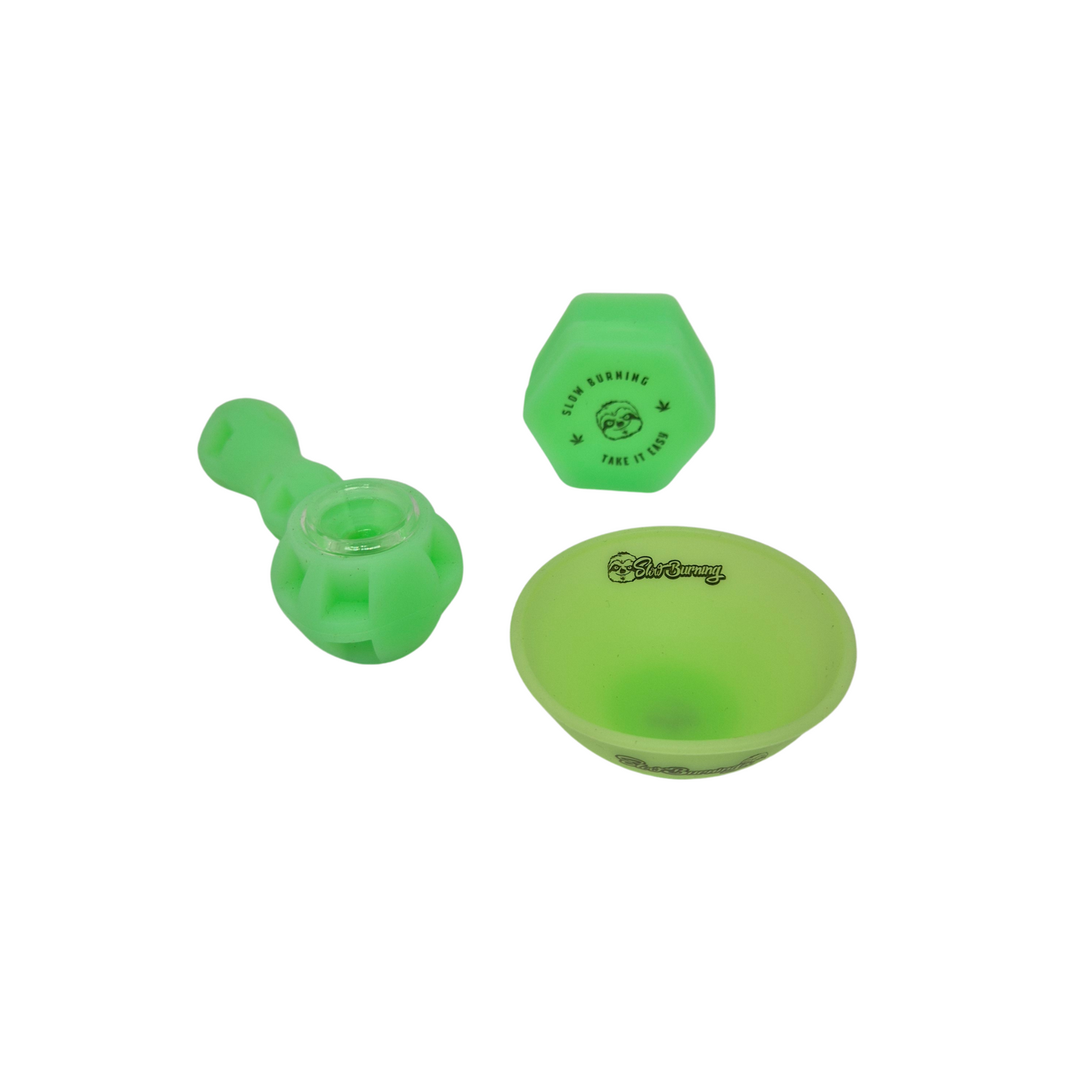 Kit Pipe Dual Erva/Óleo + Slick + Cuia