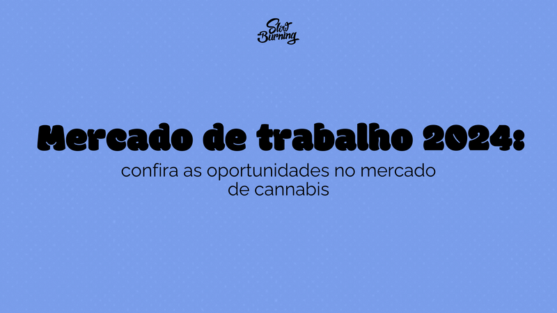 Mercado de trabalho 2024: confira as oportunidades no mercado de cannabis