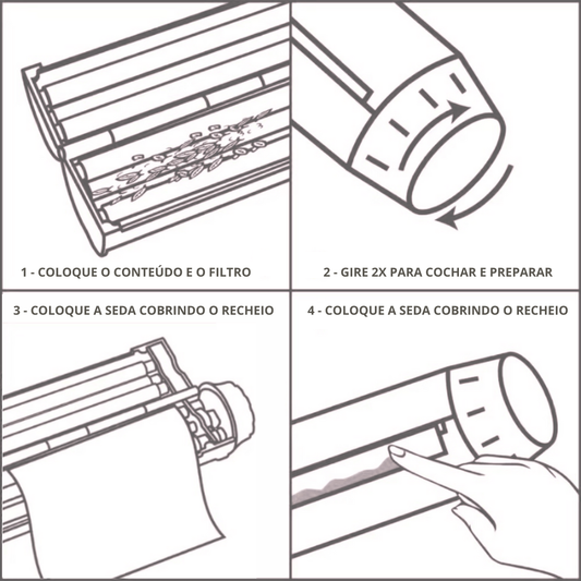 Como usar o bolador? Passo a passo!