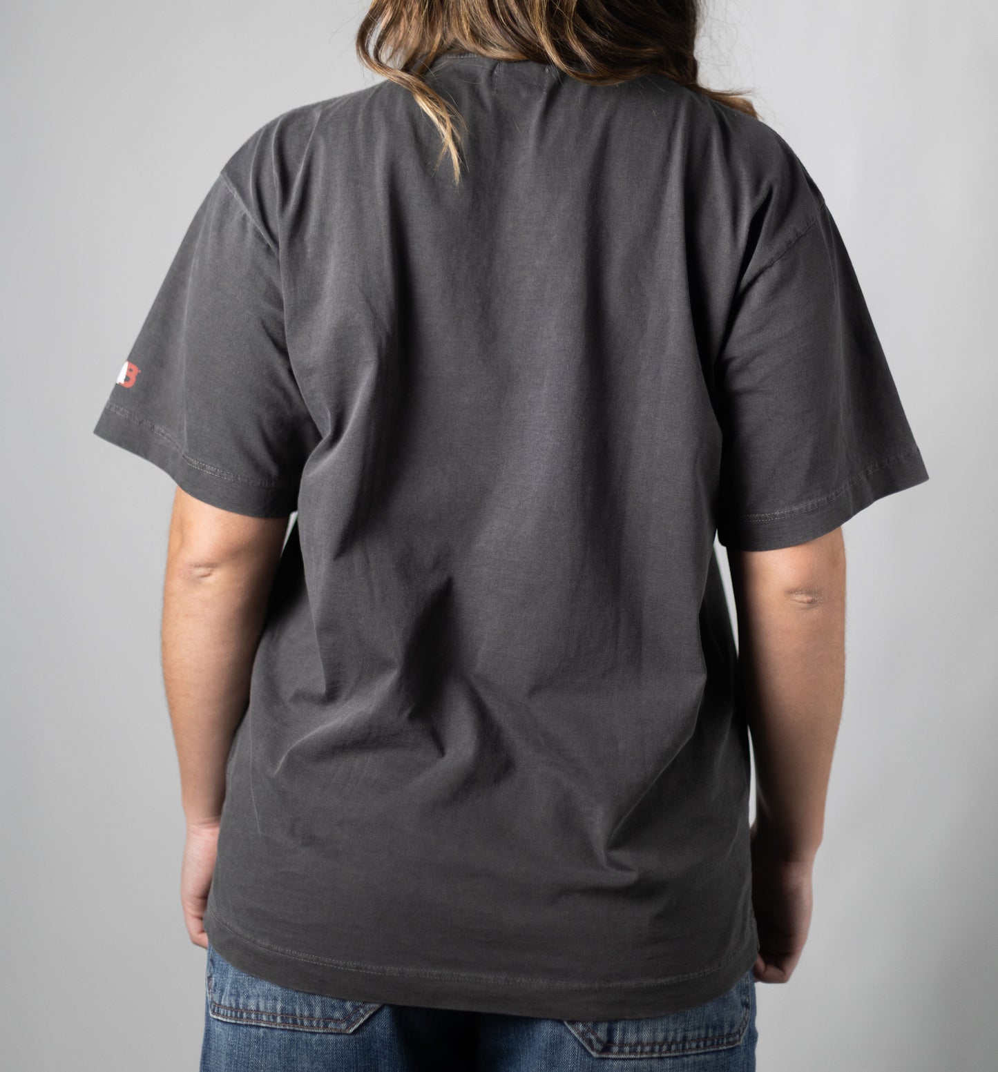 Camiseta Estonada Oversized Basic - Preta