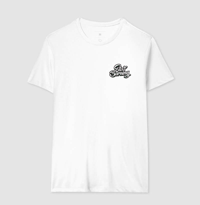 Camiseta Lettering - Slow Burning