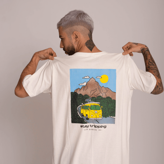 Camiseta Stay Tripping Slow Burning Wear