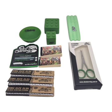 Kit Hash Slow Burning - Ganhe 3 Sedas e 3 Piteiras
