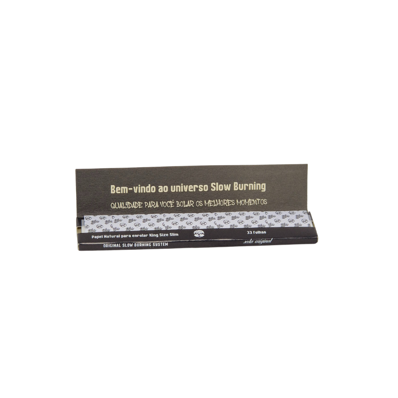 Seda Branca Original Slow Burning - Caixa com 25 UN