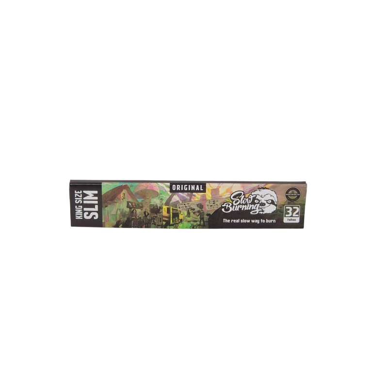 Seda Branca Original Slow Burning - Caixa com 25 UN