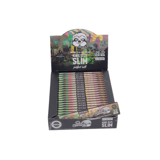 Seda Branca Original Slow Burning - Caixa com 25 UN