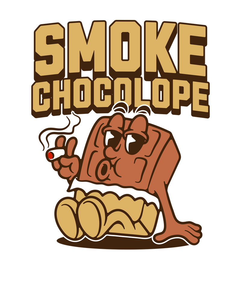 Camiseta Smoke Chocolope - Slow Burning