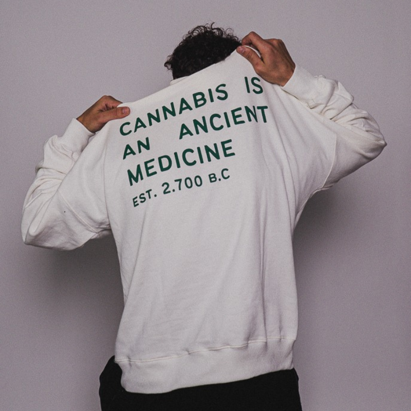 Moletom Blusão Joints Club - Ancient Medicine