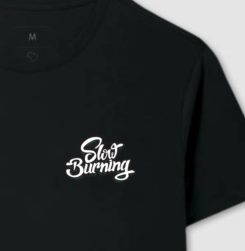 Camiseta Lettering - Slow Burning