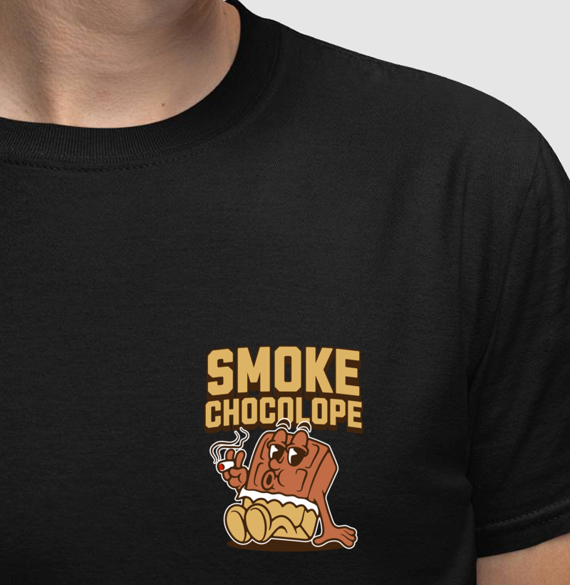 Camiseta Smoke Chocolope - Slow Burning